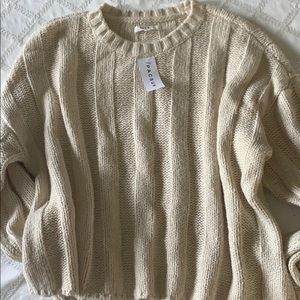 brand new pacsun cropped sweater